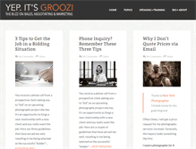 Tablet Screenshot of groozi.com